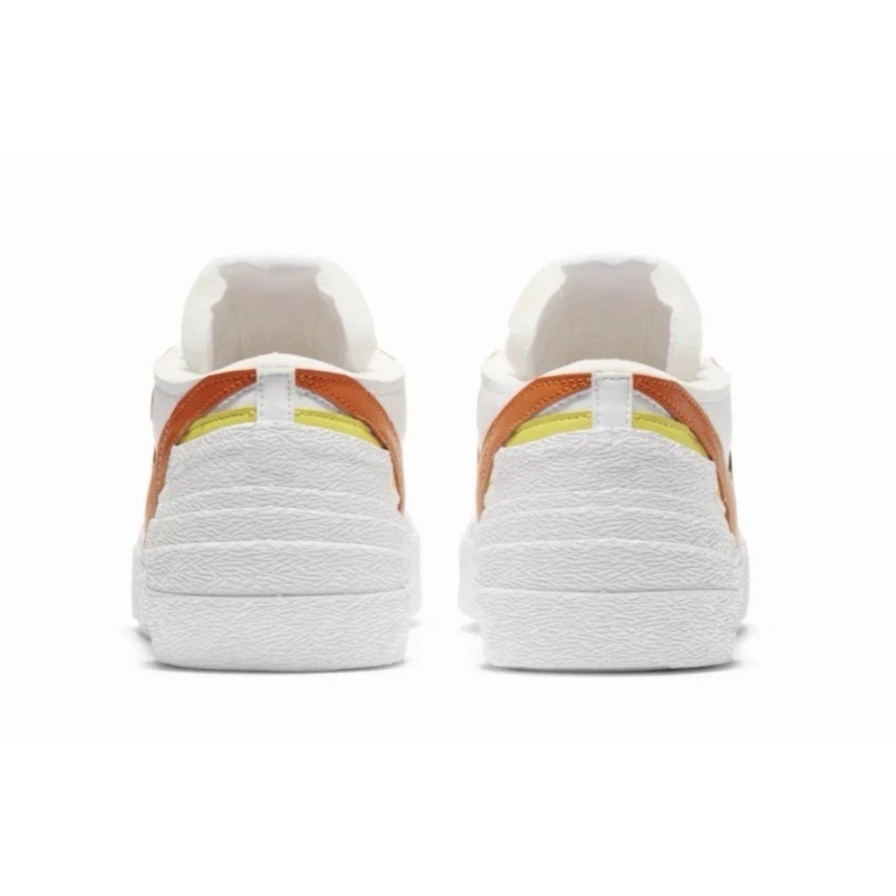 Nike Blazer Low x Sacai Mens Size 8‎ Magma Orange DD1877-100 Shoes - Picture 5 of 6
